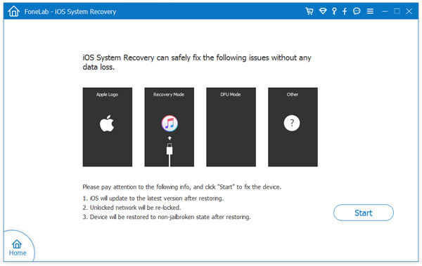 ios system recovery main