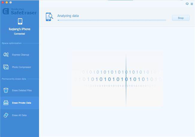 Scan iPhone call history