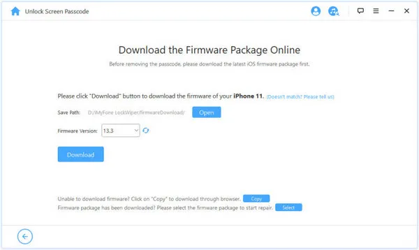Download iOS Firmware