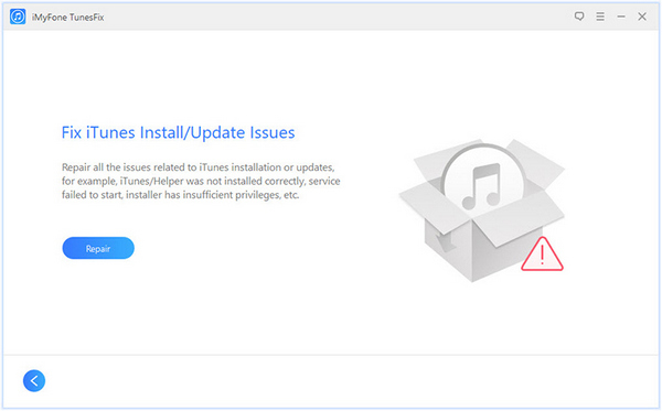 Repair iTunes Not Install