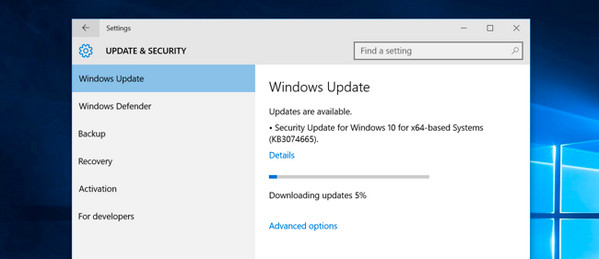 Windows 10 Update