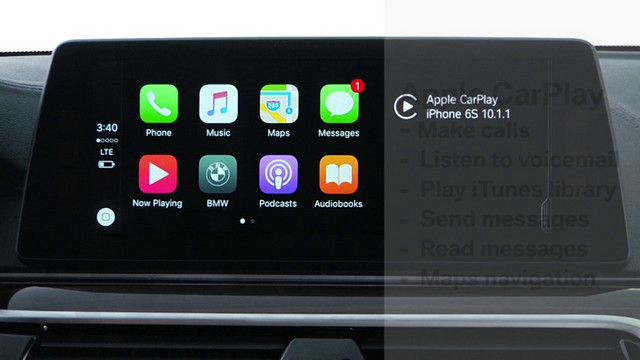 CarPlay on BMW