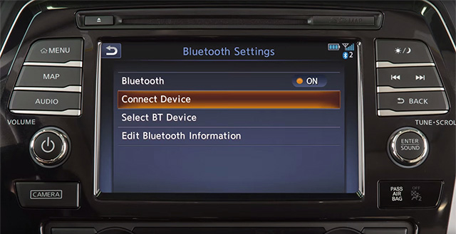 Car Bluetooth Settings