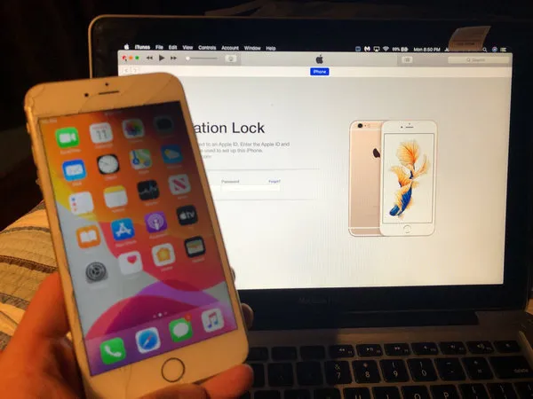 bypass icloud lock via checkra1n