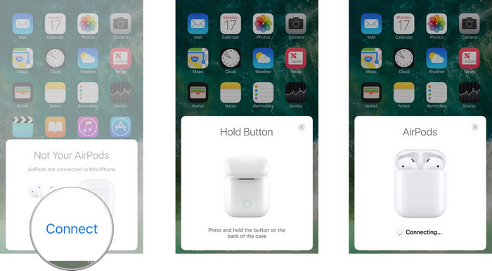 Connect AirPods to iPhone