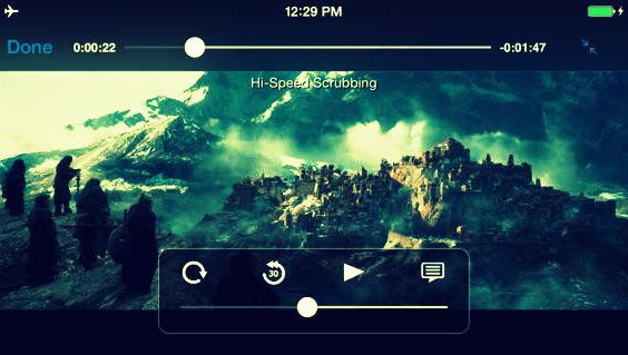 hd video player for iphone