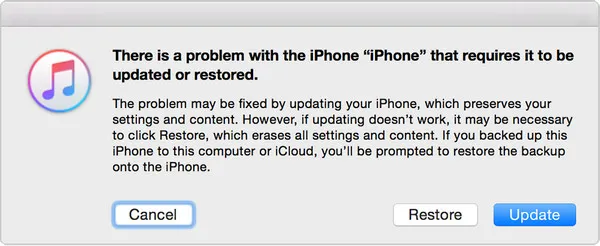 Remove Apple ID from iPhone via iTunes